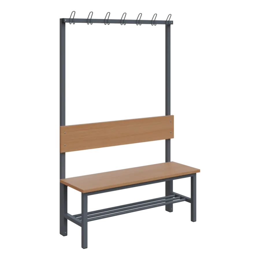 SVJ - 120 stěna jednostranná věšáková RAL 7046 - šedá